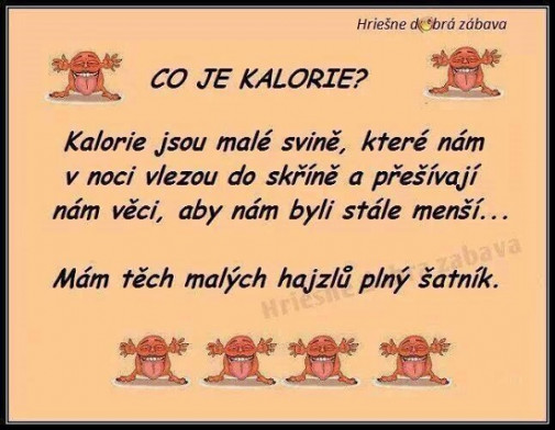 co je kalorie