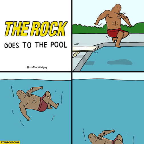 the rock