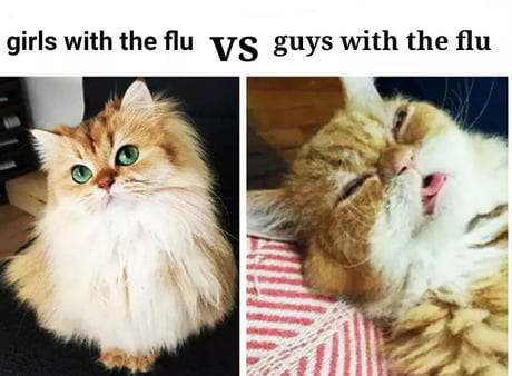 girls with the flu