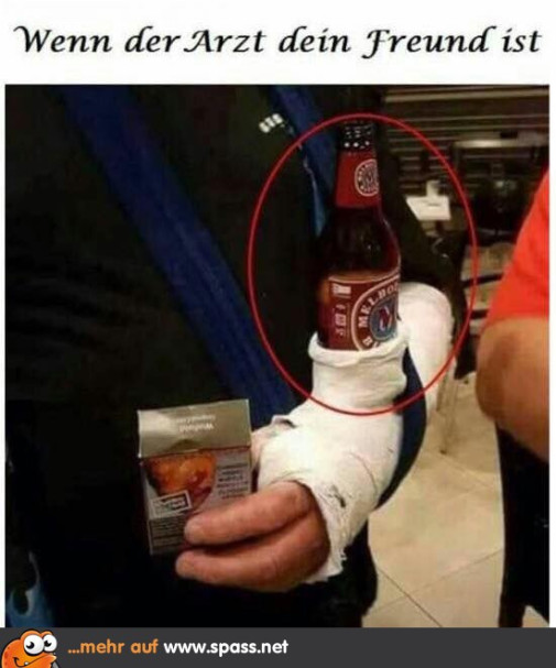 keď je lekár tvojím kamošom