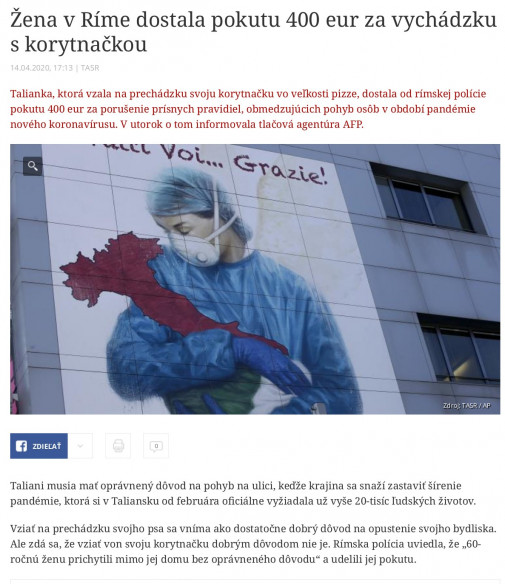 žena v Ríme dostala