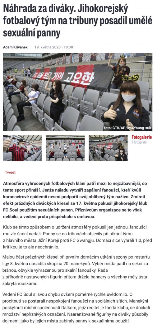 náhrada za diváky