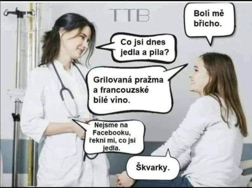 bolí mě břicho