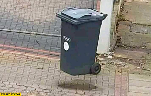optický klam: letí