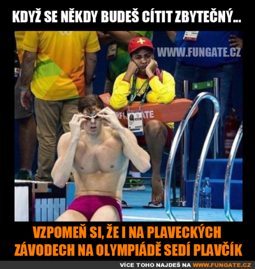 když se budeš cítit zbytečný