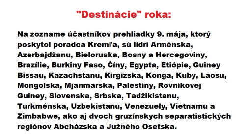 "Destinácie" roka