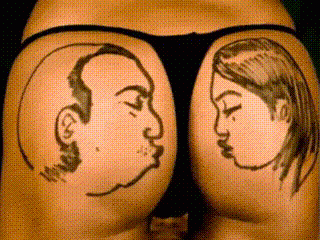 ass kiss