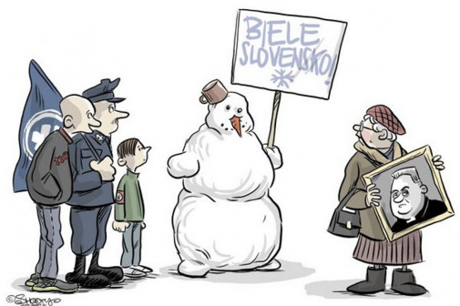 biele slovensko