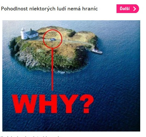 pohodlnosť niektorých