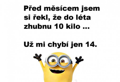 před měsícem