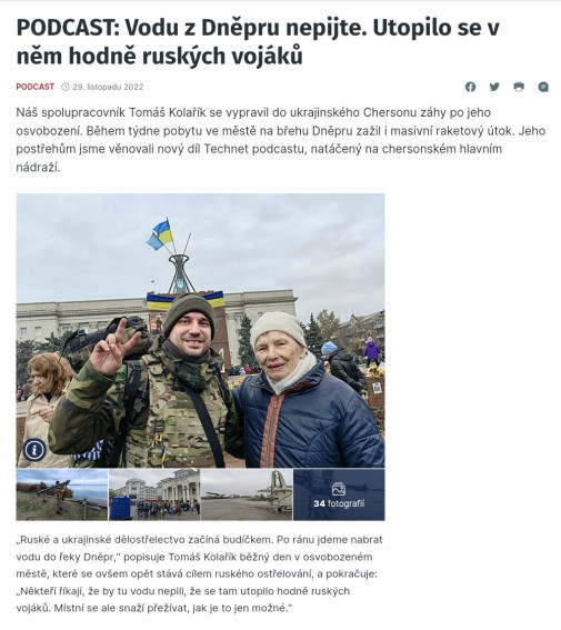 vodu z vojakov nepite