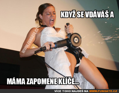 když se vdáváš